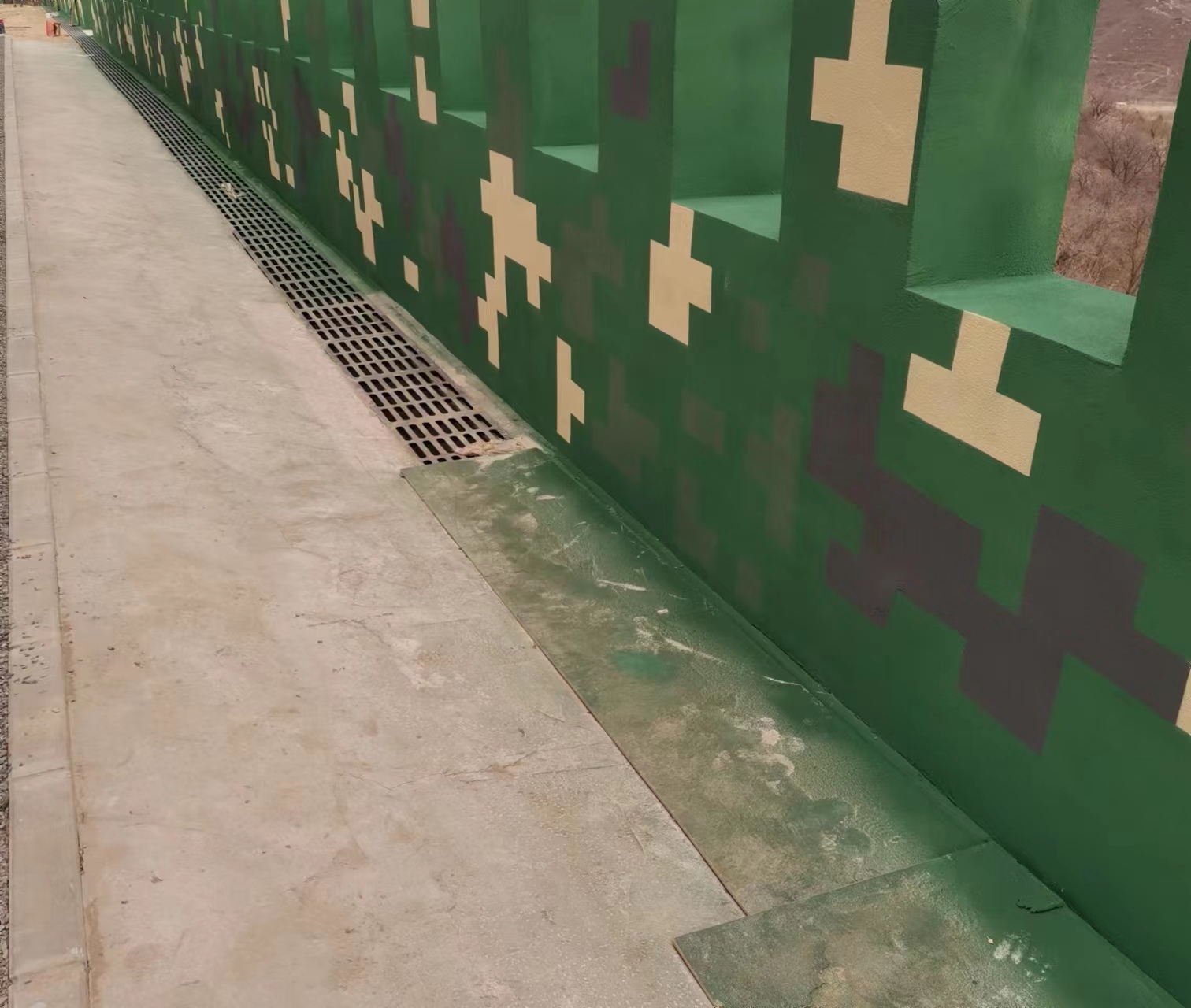 银川围墙迷彩喷涂,数迷彩漆