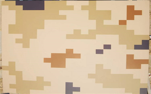 银川荒漠迷彩漆喷涂